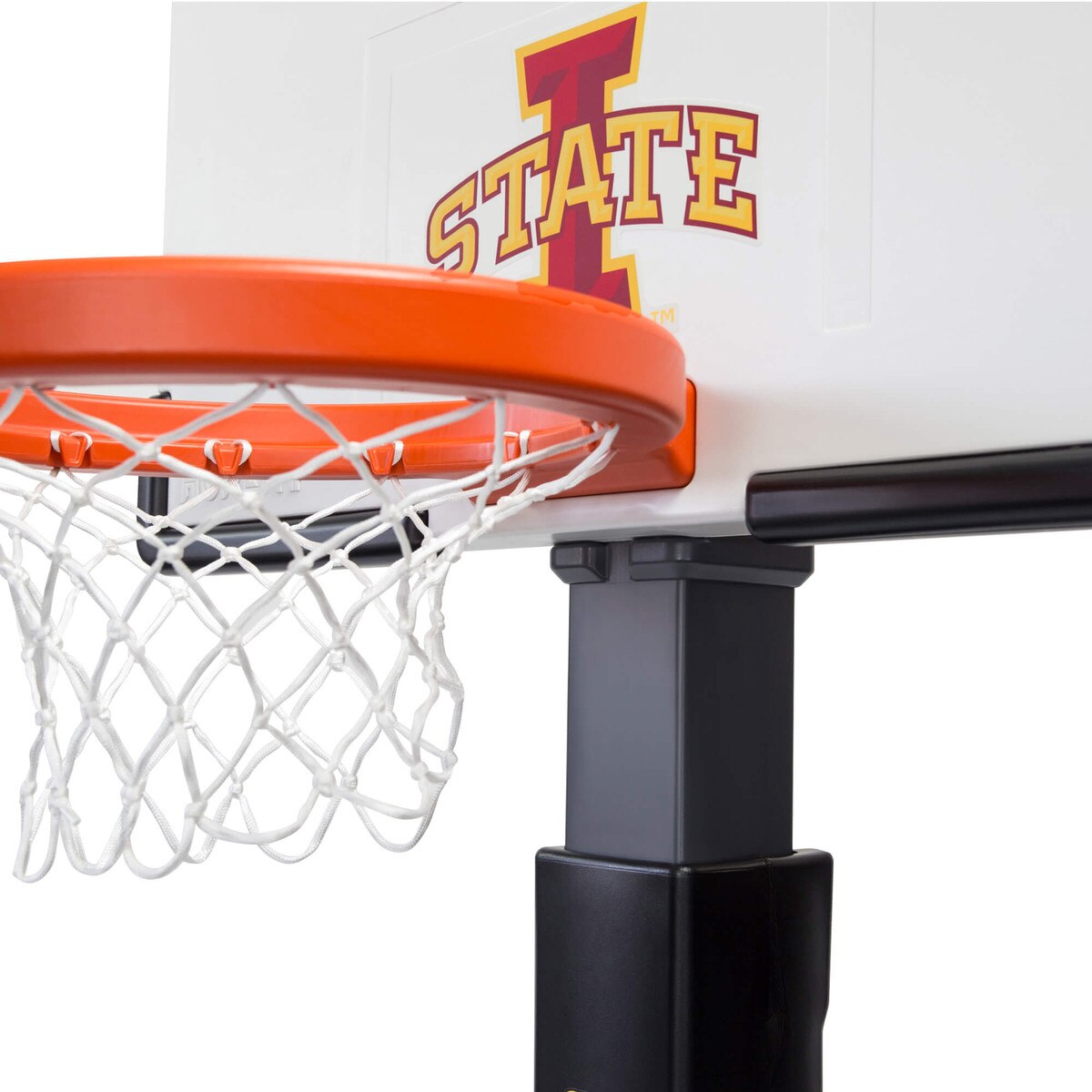 Huplay I-State Pro Adjustable Post Basketball Hoop Set - Drop Shop Only
